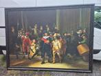 De Nachtwacht. Grote kader Rembrandt. 210x285cm., Antiek en Kunst, Ophalen