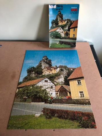 Puzzel landschap 1000 stukjes - compleet beschikbaar voor biedingen