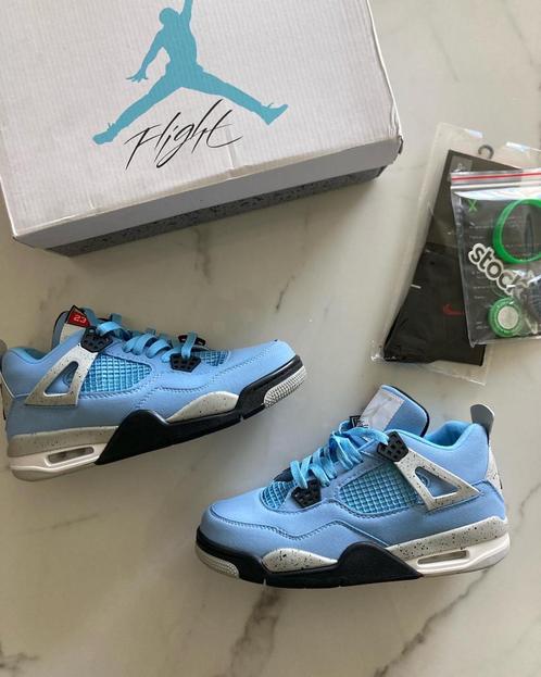 Jordan 4 University Blue Zie Omschrijving, Vêtements | Femmes, Chaussures, Sneakers et Baskets, Enlèvement ou Envoi