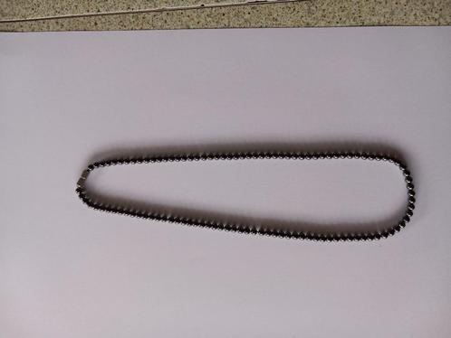 Hematiet halsketting – kralen van 4mm, Hobby en Vrije tijd, Kralen en Sieraden maken, Zo goed als nieuw, Ophalen of Verzenden