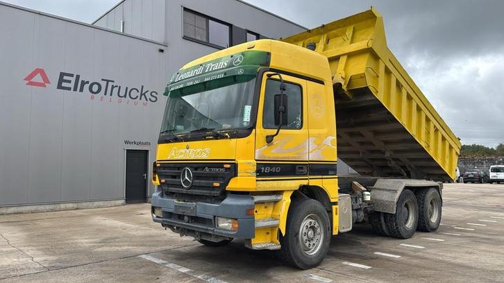 Mercedes-Benz ACTROS 2640 (EPS / LAMES / GRAND PONT / 6X4 /, Auto's, Vrachtwagens, Bedrijf, Te koop, ABS, Airconditioning, Elektrische ramen