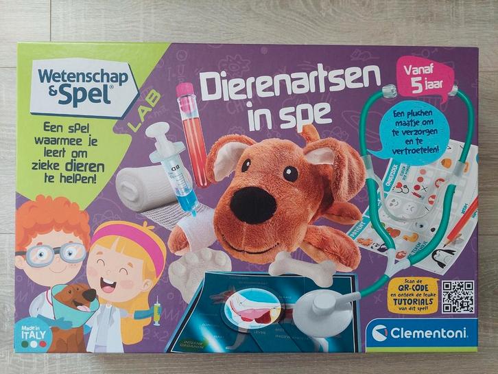 Dierenartsen in spe - Clementoni **NIEUW**, Kinderen en Baby's, Speelgoed | Educatief en Creatief, Nieuw, Ophalen
