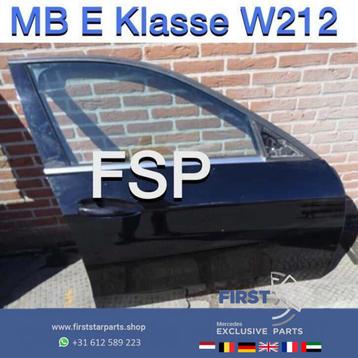 W212 complete deur links rechts voor Mercedes E Klasse zwart beschikbaar voor biedingen