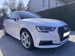 Audi A3 S-LINE 1.4 TFSI Sportback e-tron, Start-stop-systeem, Leder en Stof, Wit, Te koop