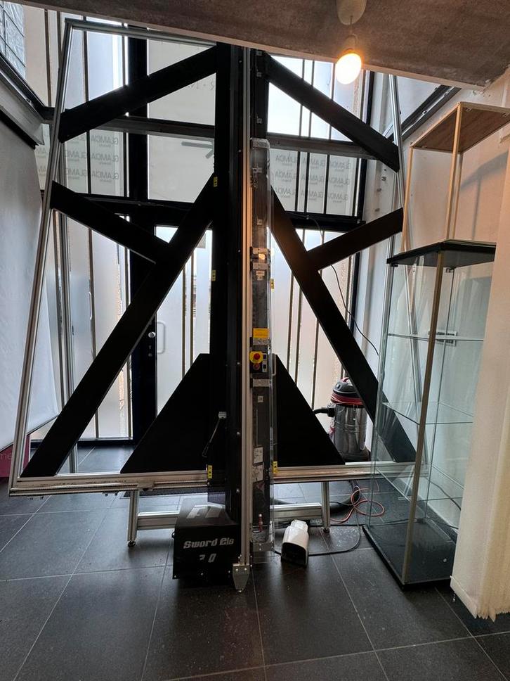 Snijmachine — Sword ELS 2.0 + Industriële stofzuiger, Zakelijke goederen, Kantoor en Winkelinrichting | Magazijn, Stelling en Opslag