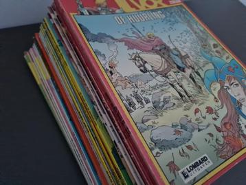 Mini reeksjes (Ivor, Marsupilami, Lucky Luke,...) beschikbaar voor biedingen