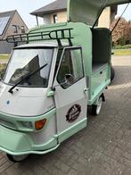 Piaggio Ape ijskar/foodtruck + remorque, Ophalen