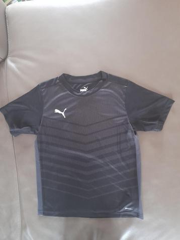 Zwart T-shirt Puma 140 beschikbaar voor biedingen