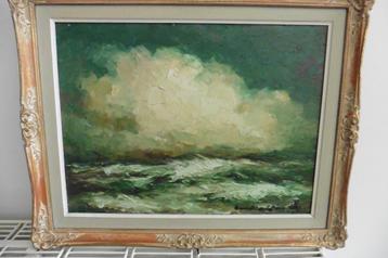 Peinture  marine de Luc Kaisin (Belge ) beschikbaar voor biedingen