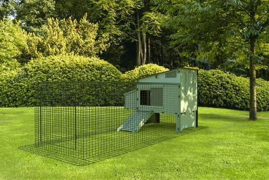 Kunststof Kippenhok - Nestera Aspen 6 | Met 3 meter ren, Animaux & Accessoires, Volatiles | Accessoires, Neuf, Poulailler, Enlèvement ou Envoi