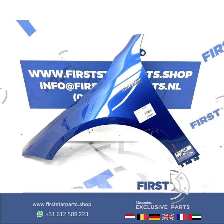 W118 CLA 45 AMG ZIJSCHERM LINKS Mercedes CLA45 CLA45S 2018-2, Auto-onderdelen, Carrosserie, Spatbord, Mercedes-Benz, Links, Gebruikt