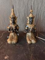 2 antieke thaise beeldjes, Huis en Inrichting, Woonaccessoires | Boeddhabeelden, Ophalen of Verzenden, Gebruikt