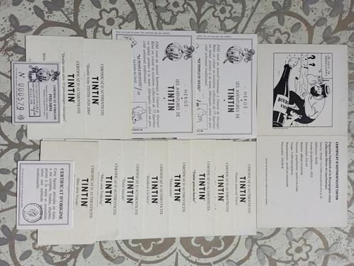 Pixi Tintin tube certificaatset, Verzamelen, Stripfiguren, Gebruikt, Overige typen, Kuifje, Verzenden
