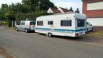 Hobby 540 ufe excellent 1999, Caravans en Kamperen, Ringverwarming, Rondzit, Hobby, Frans bed