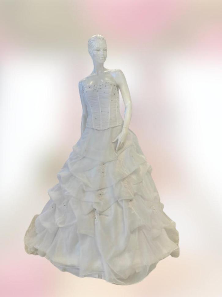 Prinsessen trouwjurk maat 36, 38, 40, Kleding | Dames, Trouwkleding en Trouwaccessoires, Nieuw, Trouwjurk, Wit, Ophalen of Verzenden