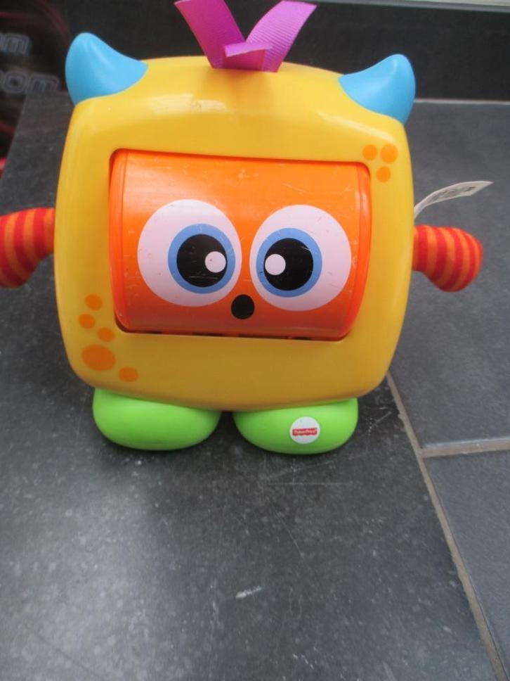 Fisher-Price - Gevoelens monster-Geluid - Baby-#gezichtsuitd, Kinderen en Baby's, Speelgoed | Fisher-Price, Gebruikt, Speelset