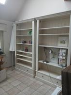 Boekenkasten landhuisstijl, Huis en Inrichting, Kasten | Boekenkasten, Ophalen, 100 tot 150 cm, 200 cm of meer, Met lade(s)