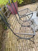 IJzeren tuinstoelen ,, Tuin en Terras, Gebruikt, Ophalen