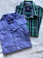 2 Hemden mt. 39 (medium), Kleding | Heren, Overhemden, Groen, Ophalen