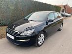 Peugeot 308 Euro6B * keuring voor verkoop * 1.6 diesel, Auto's, Voorwielaandrijving, 4 cilinders, Zwart, Bedrijf