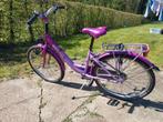 Paarse meisjesfiets 24" in zeer goede staat, Ophalen, Zo goed als nieuw