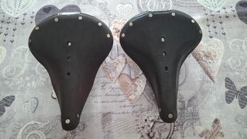 Diverse mooie lederen BROOKS B66 zadels in zeer goede staat, Fietsen en Brommers, Fietsonderdelen, Ophalen, Gebruikt, Zadel, Brooks