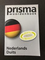 Prisma Woordenboek Nederlands-Duits, Ophalen of Verzenden, Duits