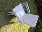 2 tuinstoelen Exterioo, Ophalen, Nieuw, Aluminium, Stapelbaar