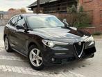 ALFA ROMEO STELVIO 2018 FULL OPTION, Auto's, Alfa Romeo, Automaat, Zwart, Leder, Particulier