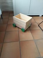 Speelgoedkist op wielen. In goede staat., Ophalen, Zo goed als nieuw