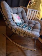 Schommelstoel, Maison & Meubles, Chaises, Enlèvement, Comme neuf, Gris