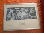 Ongelarde poster van een Picasso tentoonstelling Guernica, Ophalen