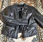 Leren jasje / echte leer, Kleding | Dames, Jasjes, Kostuums en Pakken, Vero Moda, Zwart, Maat 46/48 (XL) of groter, Ophalen of Verzenden