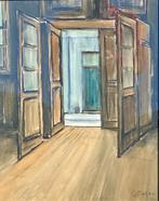 Aquarel Gustaaf Sorel (Oostende 1905-1981), Antiek en Kunst, Ophalen