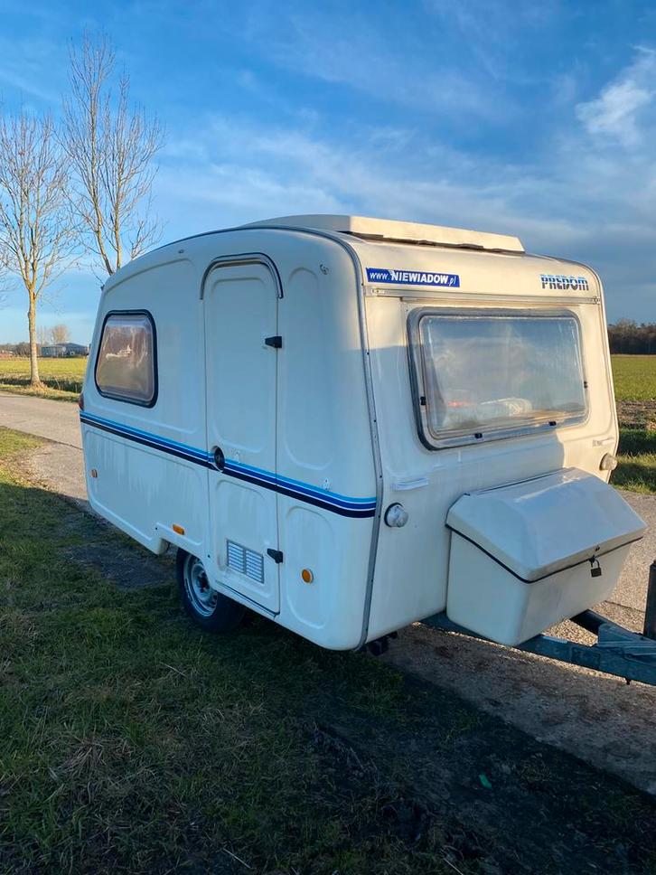 Caravan predom, 475kg + voortent, Caravans en Kamperen, Caravans, Particulier, Predom, Hefdak, Ophalen