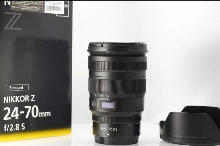 Nikon NIKKOR Z 24-70mm f/2.8 S lens, Audio, Tv en Foto, Foto | Filters, Nieuw, Ophalen of Verzenden