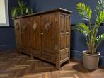 vintage houten dressoir / buffetkast / midboard, Ophalen of Verzenden