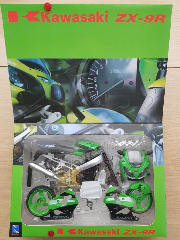 Kawasaki ZX-9R Ninja 1:12, Hobby en Vrije tijd, Modelauto's | 1:5 tot 1:12, Nieuw, Motor, 1:9 t/m 1:12, Ophalen of Verzenden