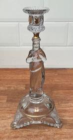 Val Saint Lambert Kandelaar ,Heilig Hart van Jezus, Kristal, Antiek en Kunst, Antiek | Religieuze voorwerpen, Ophalen of Verzenden