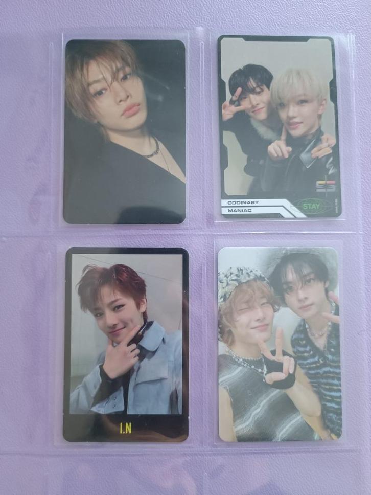 Stray kids I.N. Jeongin photocards, Collections, Musique, Artistes & Célébrités, Comme neuf, Photo ou Carte, Enlèvement ou Envoi