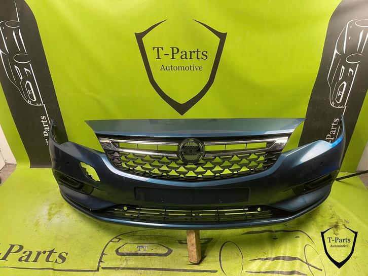 opel astra K voorbumper bumper grille rooster gril 2015+, Auto-onderdelen, Carrosserie, Bumper, Opel, Gebruikt