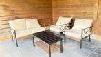 Mooie Wicker loungeset 4 personen, Tuin en Terras, Tuinsets en Loungesets, Ophalen, 4 zitplaatsen, Nieuw, Loungeset