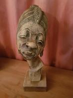 Statue africaine, sculpture sur bois ghanéenne, Enlèvement ou Envoi