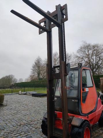 Heftruck linde diesel, Zakelijke goederen, Machines en Bouw | Heftrucks en Intern transport, Ophalen, 3000 tot 4000 kg, Diesel