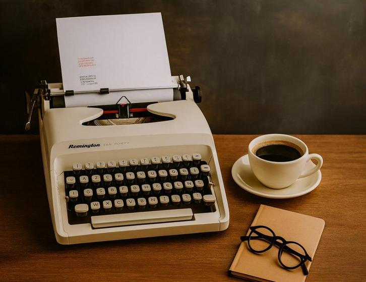 Remington Ten Forty typemachine (1968) + originele koffer, Diversen, Typemachines, Ophalen