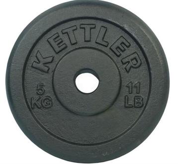Kettler Cast Iron Weight Plate - 5kg NEW 2stuks beschikbaar voor biedingen