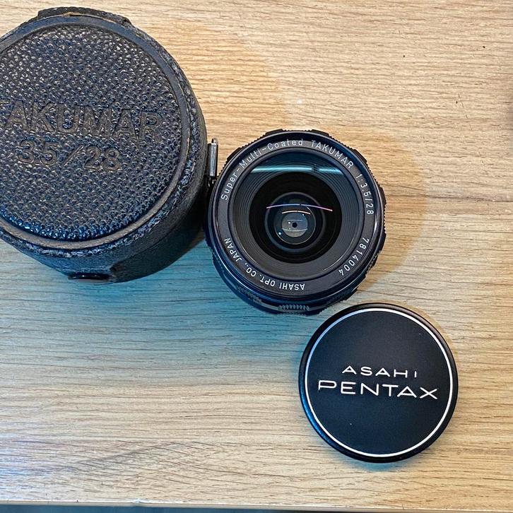 Takumar Super Multi Coated 28mm f3.5* nieuw, Audio, Tv en Foto, Fotocamera's Analoog, Nieuw, Spiegelreflex, Pentax, Ophalen of Verzenden