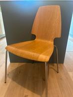 Set van 3 Ikea Vilmar stoelen, Huis en Inrichting, Stoelen, Ophalen, Zo goed als nieuw, Hout, Drie