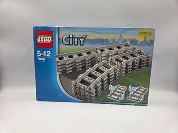 Lego City 7896 Straight & Curved Rails beschikbaar voor biedingen