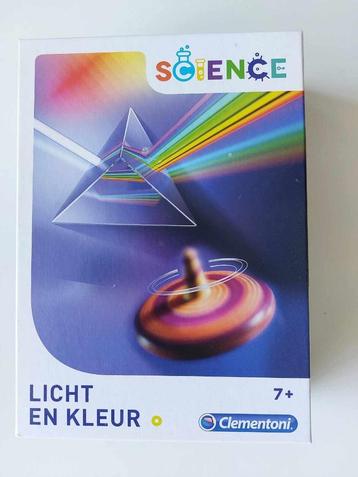 Science Licht en Kleur. Volledig.  Merk Clementoni.